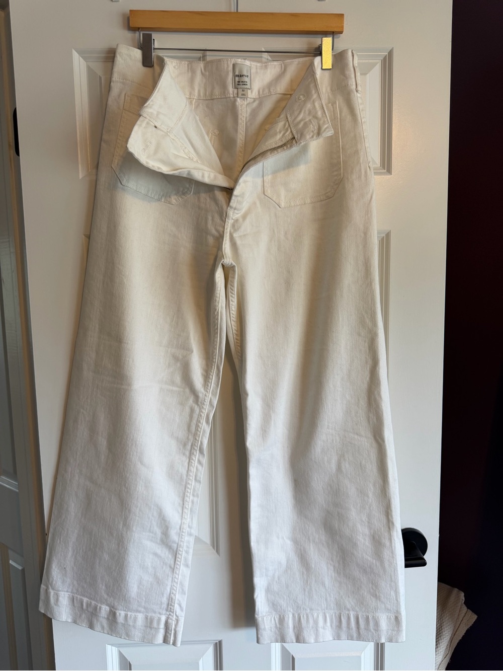 Maeve The Colette Full-Length Wide-Leg Pants